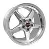 Race Star 92 Drag Star 17x10.50 5x4.75bc 7.00bs Direct Drill Polished Wheel