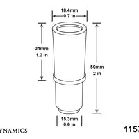 Diode Dynamics 1157 LED Bulb HP48 LED - Amber Four