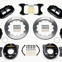 Wilwood Narrow Superlite 4R Rear P-Brk Kit 12.88in 58-64 Olds/Pontiac Ends 2.81in Offset