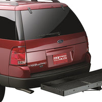 Lund Universal 20in X 60in Basic Cargo Carrier For 2in Hitches - Black