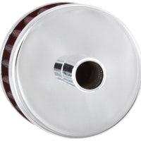 K&N Steel Base Chrome Top Crankcase Vent Filter 1/2in. Vent / 2in. OD / 1-1/2in. Height