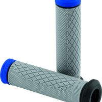 ProTaper Tri Density Full Diamond ATV Grips - Blue