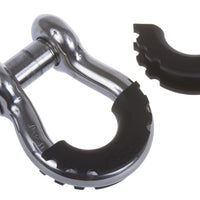 Daystar D-Ring Shackle Isolator Black Pair