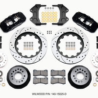 Wilwood AERO6 Front Hub Kit 15.00 Drilled WWE ProSpindle