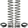 RockJock JL Front Coil Springs 4in Lift w/ Urethane Isolators Pair