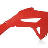 Cycra 21-24 Honda CRF250R Replica Radiator Radiator Shrouds - Red