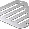 Burly Brand Hex Faceplate Slotted - Chrome