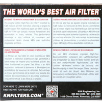 K&N Universal Clamp-On Air Filter 2-1/8in FLG 4 X 3 TPR/OVL W/Venturi