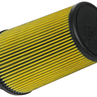 Airaid Universal Air Filter - Cone 4in Flange x 6in Base x 4-5/8in Top x 9in Height - Synthaflow