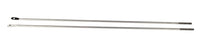 Kentrol 87-95 Jeep Wrangler YJ Strut Rod Kit - Polished Silver