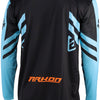 Answer 25 Arkon Nitrus Jersey Blue/Black/Hyper Orange Youth - Large