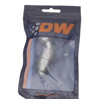 DeatschWerks 6AN Female Swivel 45-Degree Hose End PTFE (Incl. 1 Olive Insert)