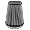 aFe MagnumFLOW Pro Dry S Air Filter (7.5x5.5in) F x (9x7in) B x (5.75x3.75in) T (Carbon) x 10in H