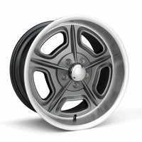 Race Star 32 Mirage 18x10 5x4.75bc 5.00bs Metallic Gray w/ Machined Lip Wheel