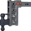 Gen-Y Mega Duty 2.5in Shank 9in Drop 3.5K TW 32K Hitch w/GH-0161 Dual-Ball/Pintle Lock