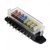 Hella 8-Way Lateral Single Fuse Box