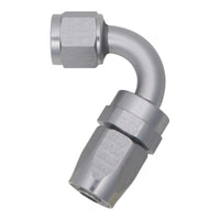 DeatschWerks 8AN Female Swivel 120-Degree Hose End CPE - Anodized Titanium