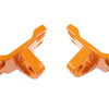 Ford Racing 2021+ Bronco Front Bumper Tow Hooks - Orange (Pair)