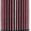 K&N Universal Rubber Filter 2.5in Flange ID x 3.5in OD x 5in Height