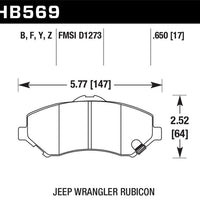 Hawk HPS Street Brake Pads