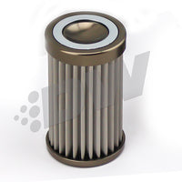 DeatschWerks Stainless Steel 100 Micron Universal Filter Element (fits 110mm Housing)