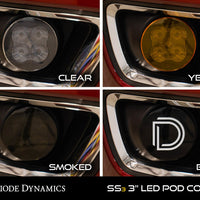 Diode Dynamics SS3 LED Pod Cover Round - Smoked